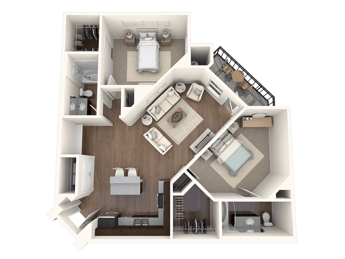 The Red Rocks floor plan